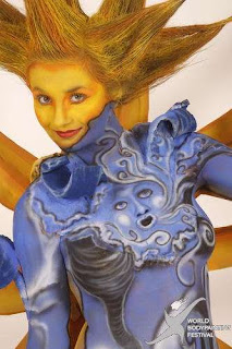 body painting like a Costumes