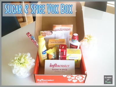 Sugar & Spice Vox Box from Influenster