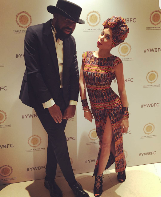 Photos from the Yellow Whistle Ball organized by Samuel Eto'o's foundation