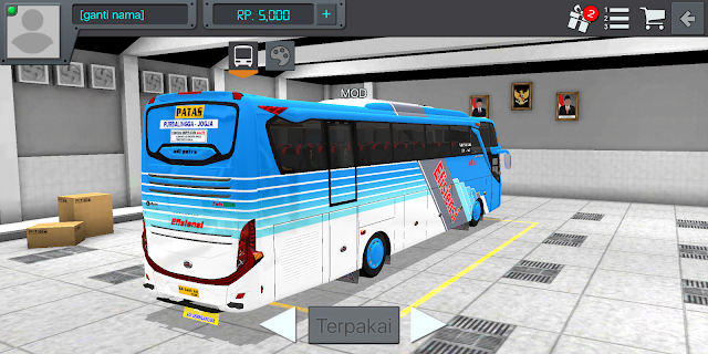 Livery Efisiensi JB3+ SHD Bussid