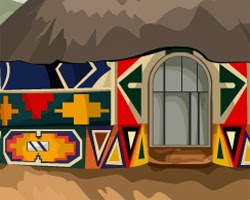 Juegos de Escape Tribal Hut Escape