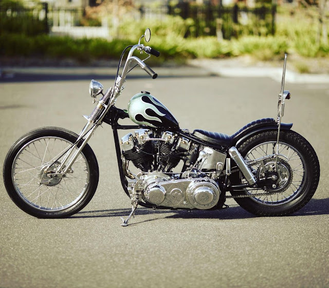 Harley Davidson Shovelhead By Renscratch