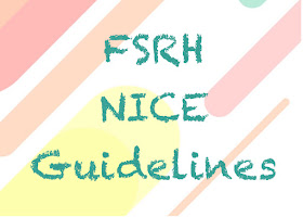 RCOG guidelines NICE guidelines FSRH