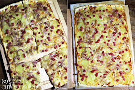 Tarte with Onions and Patatoes