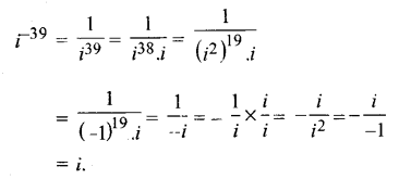 Solutions Class 11 गणित-I Chapter-5 (सम्मिश्र संख्याएँ और द्विघातीय समीकरण)