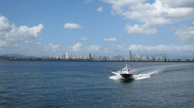 Blick auf Panama City