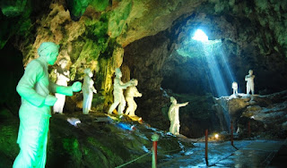Diorama di dalam Gua Jatijajar
