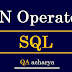 SQL IN Operator With Example 
