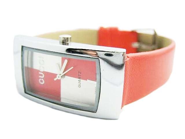 JAM TANGAN GUCCI RED WHITE SLIM  Pusat grosir jam tangan 