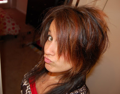 punk hairstyles for girls with medium hair. cute emo girls hairstyle