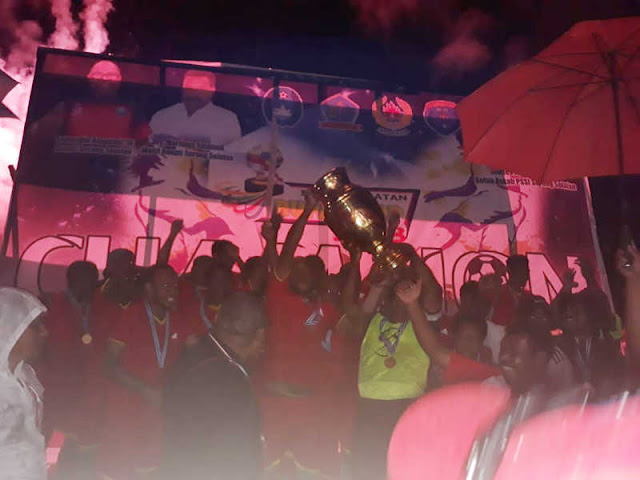 Sawiat FC Rebut Piala Bupati Sorong Selatan