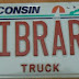 License Plate Librariana