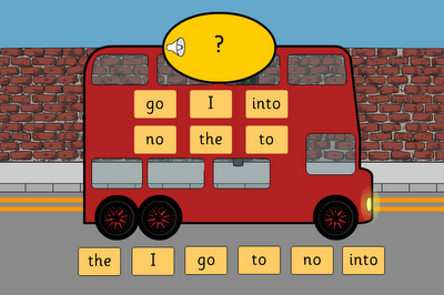 tricky words bus