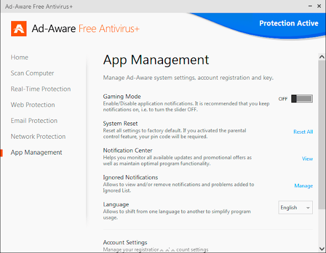 تحميل برنامج الحماية من الفيروسات ومكافحة التحسس والبرامج الضاني مجاناً Ad-Aware Free Antivirus +11