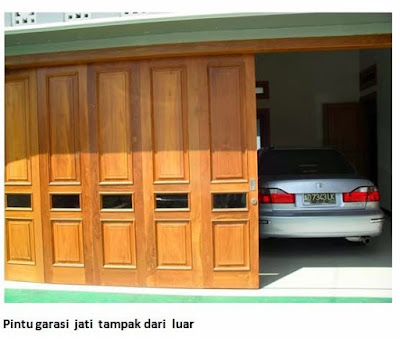 model pintu garasi minimalis terbaru