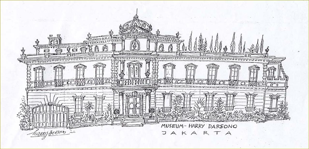  Sketsa  Gambar Istana  Negara Sobsketsa