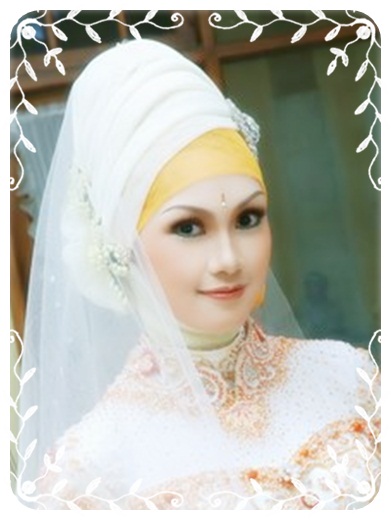  Gambar model jilbab  pengantin  muslim modern terbaru