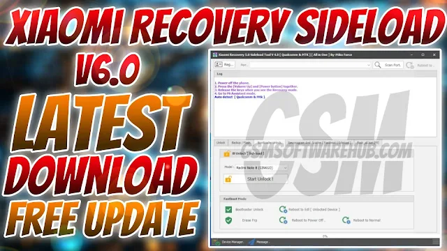 Xiaomi Recovery Sideload V6 | Latest Tool