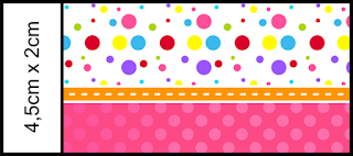 Colored Dots for Girls Free Printable Labels.