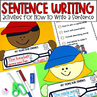 Grab this Sentence Writing activities to even more fun punctuation practice.