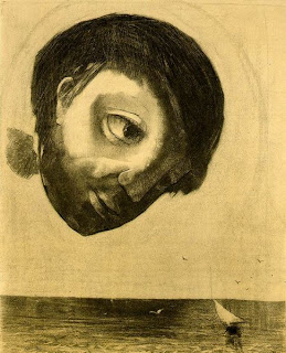 Odilon Redon, Guardian Spirit of the Waters, 1878