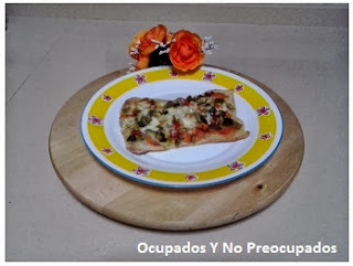 Mini pizzas horneadas