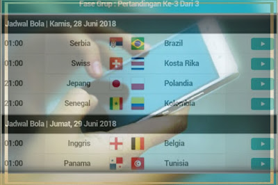 Nonton Bola Piala Duni Di Aplikasi TV Android Terbaik 