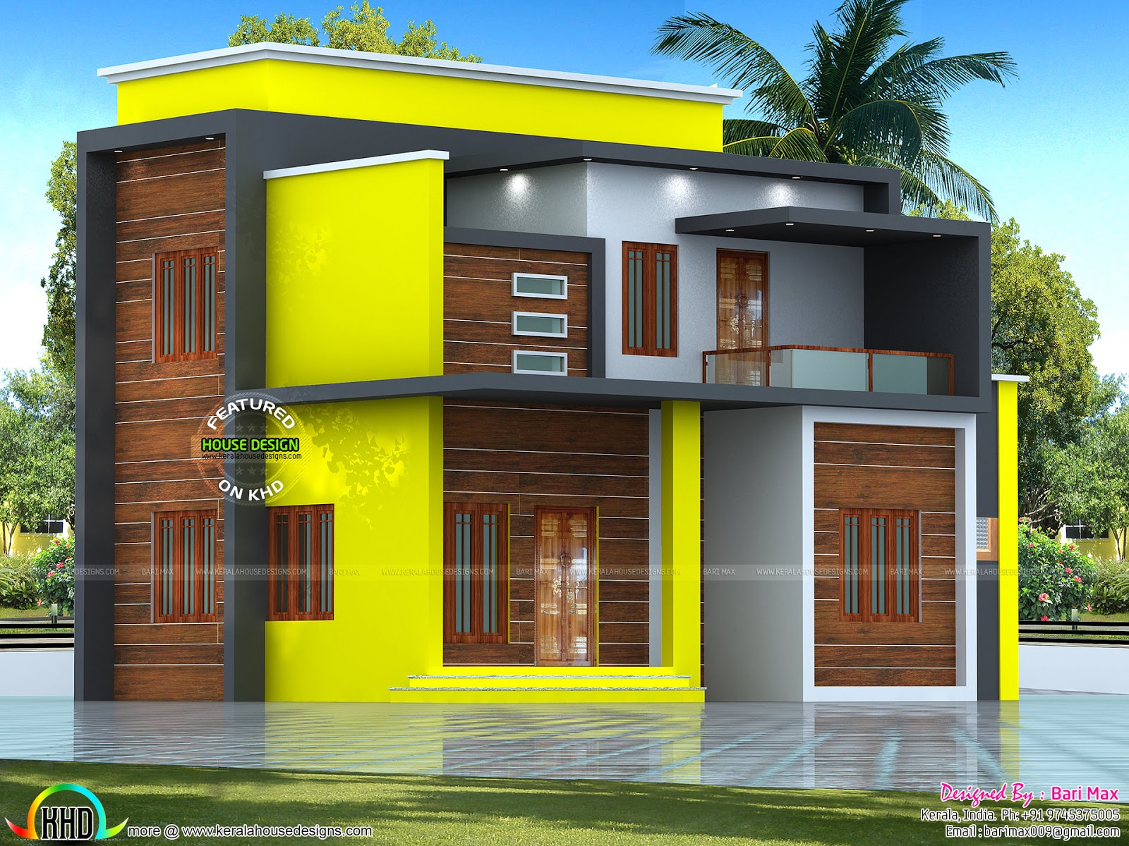  Estimated  25 lakhs modern home  Kerala  home  design  and 