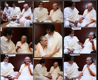 Amitabh Bachchan with actris Sulochna