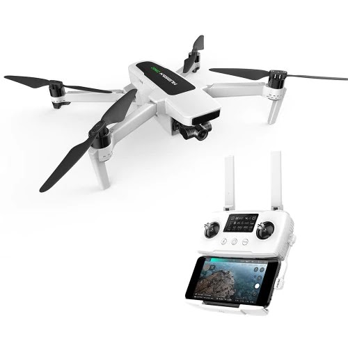  Free Drone Hubsan Zino 2 LEAS 2.0 GPS 6KM FPV with 4K 60fps UHD Camera 3-axis Gimbal RC Drone Quadcopter RTF 33mins Flight 3800mAh Battery Online - White EU Plug, 1 Battery without Storage Bag
