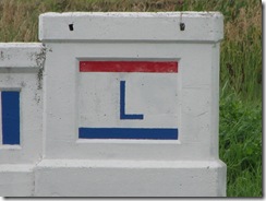 0740 Painted Concrete Lincoln Highway Bridge east of Overton NE