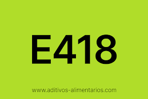 Aditivo Alimentario - E418 - Goma Gellan