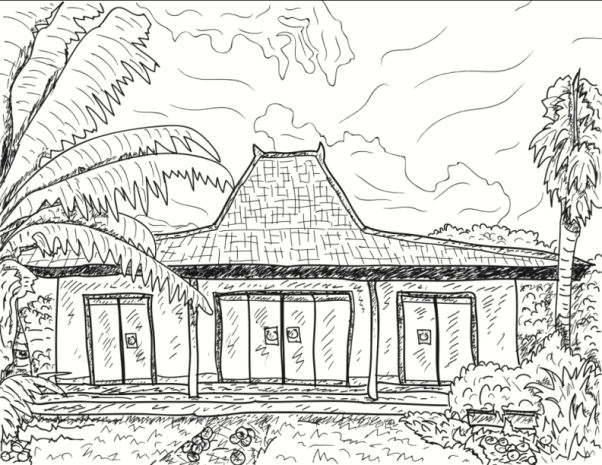 Gambar Joglo Pencu Rumah Adat Kudus Warisan Budaya 