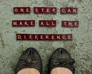 One Step At A Time!