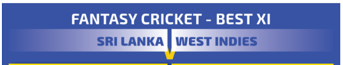 Sri Lanka vs West Indies, 2020, 2nd T20I:  Fantasy Cricket Tips