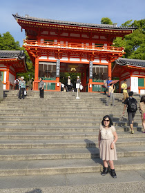 temple Yasaka-Jinja à Kyoto au Japon