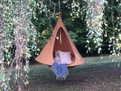 Cacoon, A Hanging Cocoon Hammock That Give You Isolated Area To Relax Or Private Time