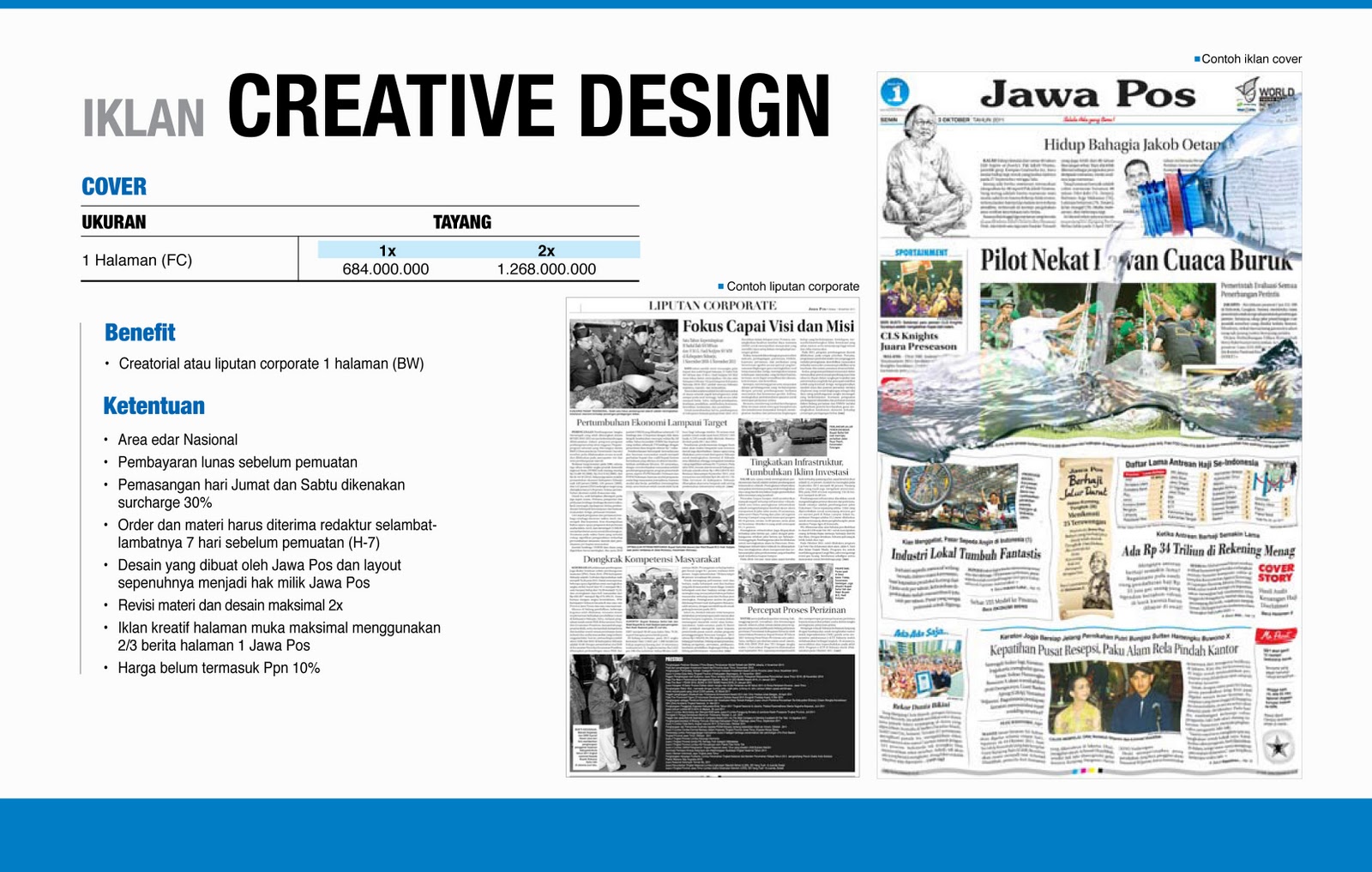 Jawa Pos Koran  Pasang Iklan Jawa Pos  Harga Iklan Jawa 