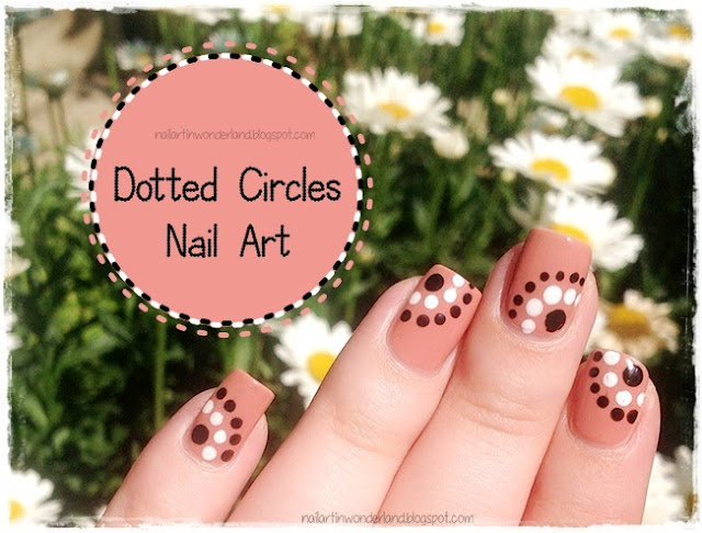 Twinsie Tuesday: Dotticure | Dotted Circles Nail Art