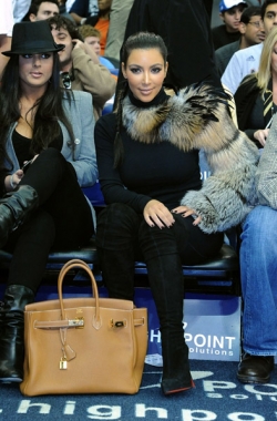  Kardashian Bags on Kim Kardashian And Her Hermes Birkin Bag