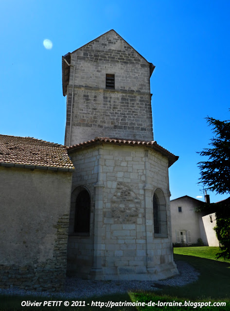 FORCELLES-SAINT-GORGON (54) - L'église de la Conversion de Saint-Paul