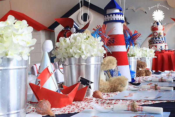 Marine unique barthday party theme for kids