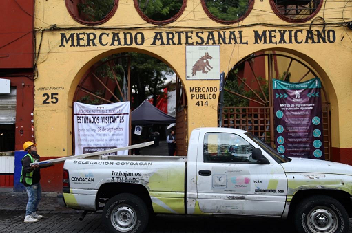 Coyoacán renueva el Mercado Artesanal Mexicano