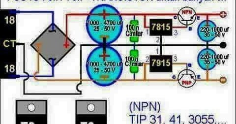 OINX Elektronik CARA MEMBUAT POWER  SUPLAY PSU UNTUK MIXER 