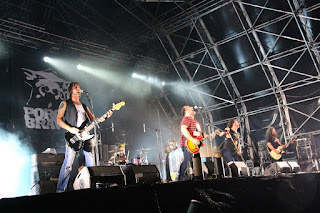 Concierto de Porco Bravo en Herriko Plaza de Barakaldo