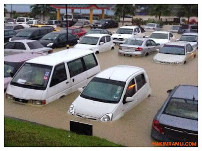 Tips Selepas Kereta Anda Ditenggelami Banjir