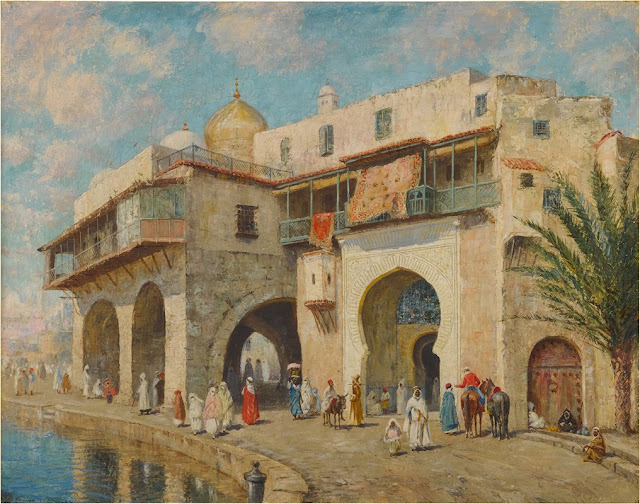 The Admiral’s Palace, Algiers Harbor - Addison Thomas Millar