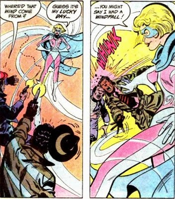 You had yourself? See, that doesn't even make sense. Much like the trajectory of those deflected bullets
