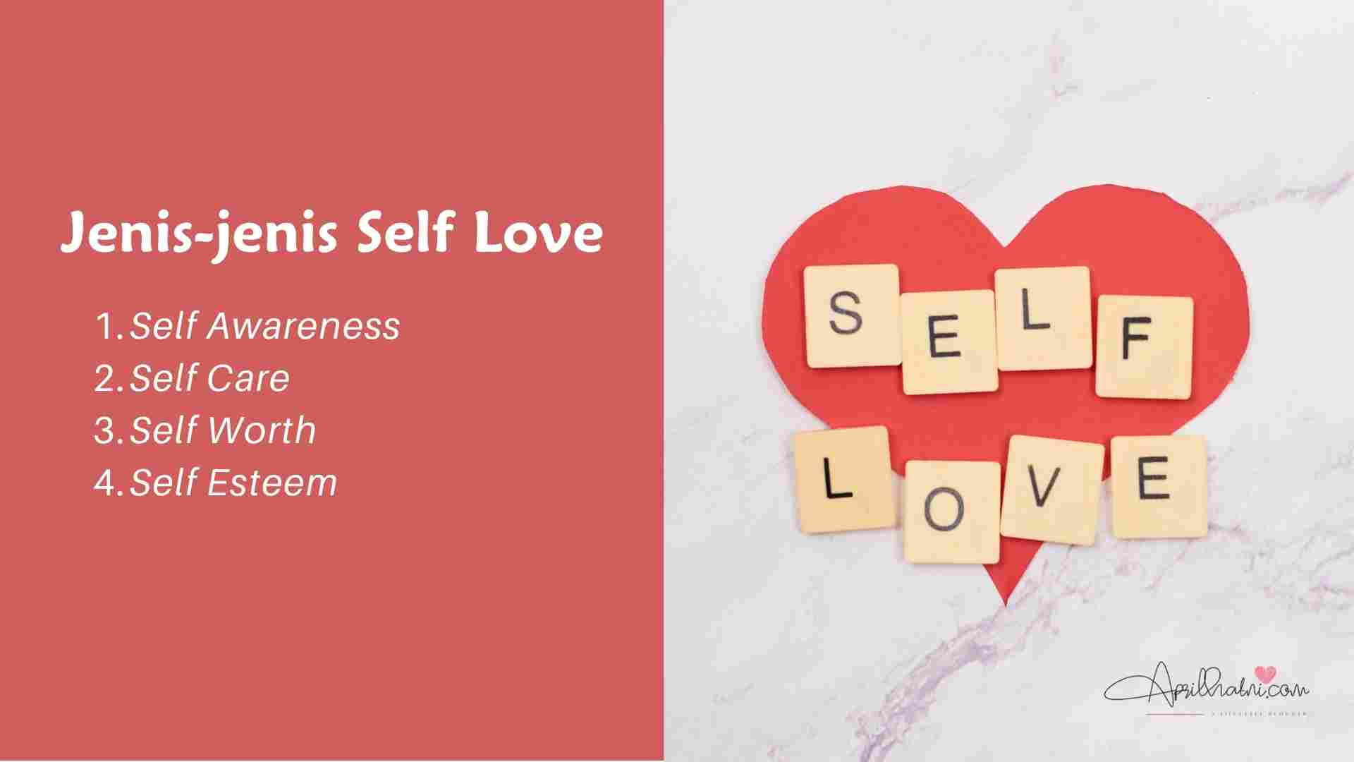 jenis-jenis self love