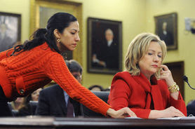 Huma Abedin and her girlfriend